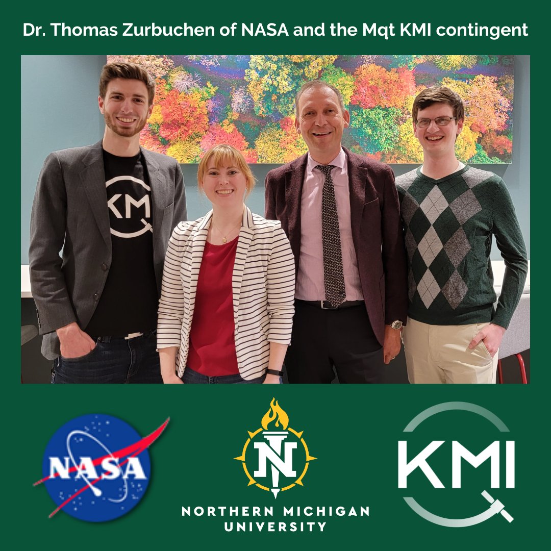 KallMorris's tweet photo. Thank you @Dr_ThomasZ for visiting with KMI as part of your visit back to NMU, and congratulations on your well-deserved honor and keynote this weekend at commencement. https://t.co/GciiStZl65
