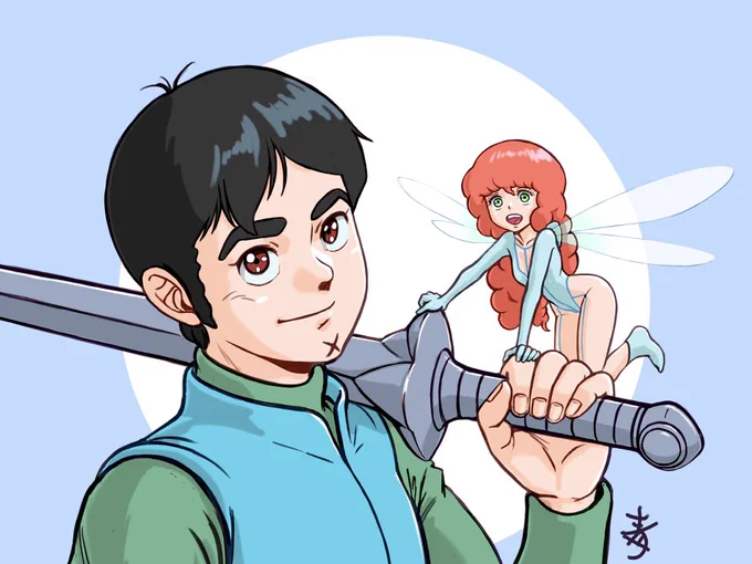私がD&amp;Dで遊んだのは新和から日本語版が出た1985年。ダンバインはその2年前の1983年だからやはり日本ではファンタジー作品として早いよな(ドラクエは1986年) 