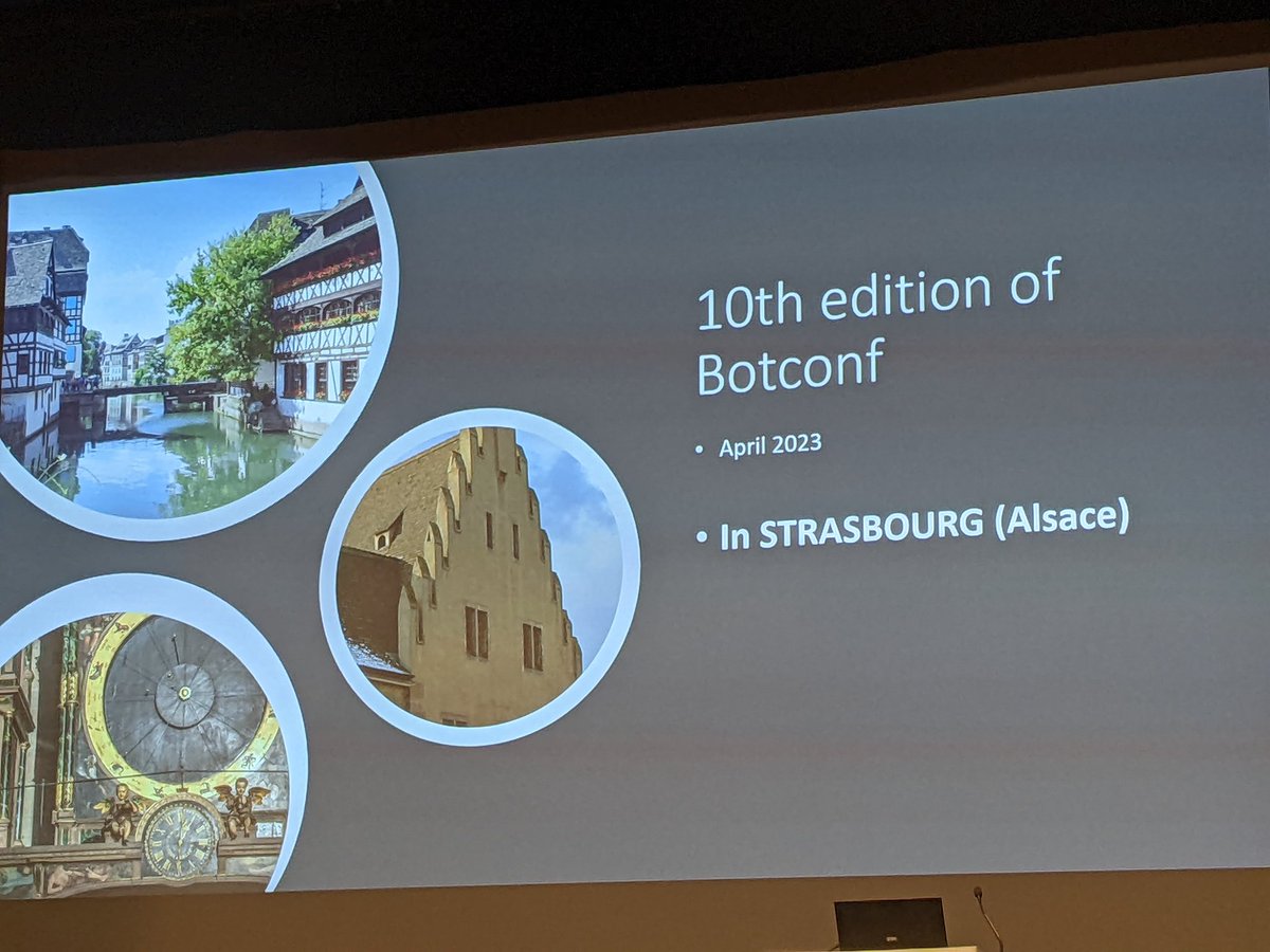 9th edition of #Botconf just came to an end. It was a pleasurable experience and I can only recommend attending next year in Strasbourg. Thanks to <a href="/ericfreyss/">Éric Freyssinet</a> and the entire <a href="/Botconf/">Botconf</a> team.