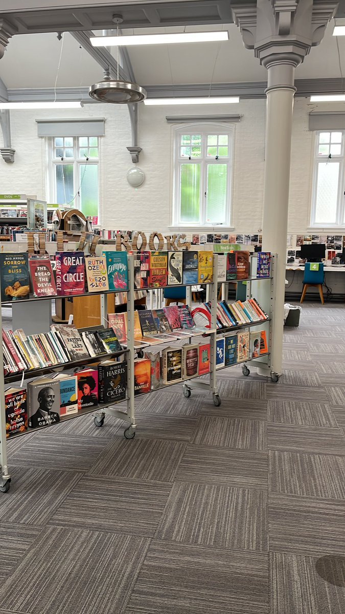charjwilton's tweet photo. (So late to this party) but how AMAZING are local libraries!! Not only a beautiful space but also so many incredibly resources for free. 

Thanks for encouraging me to get here @clayt_charlotte @JackiePrins13  @ellebeange https://t.co/wabqfu3rvZ
