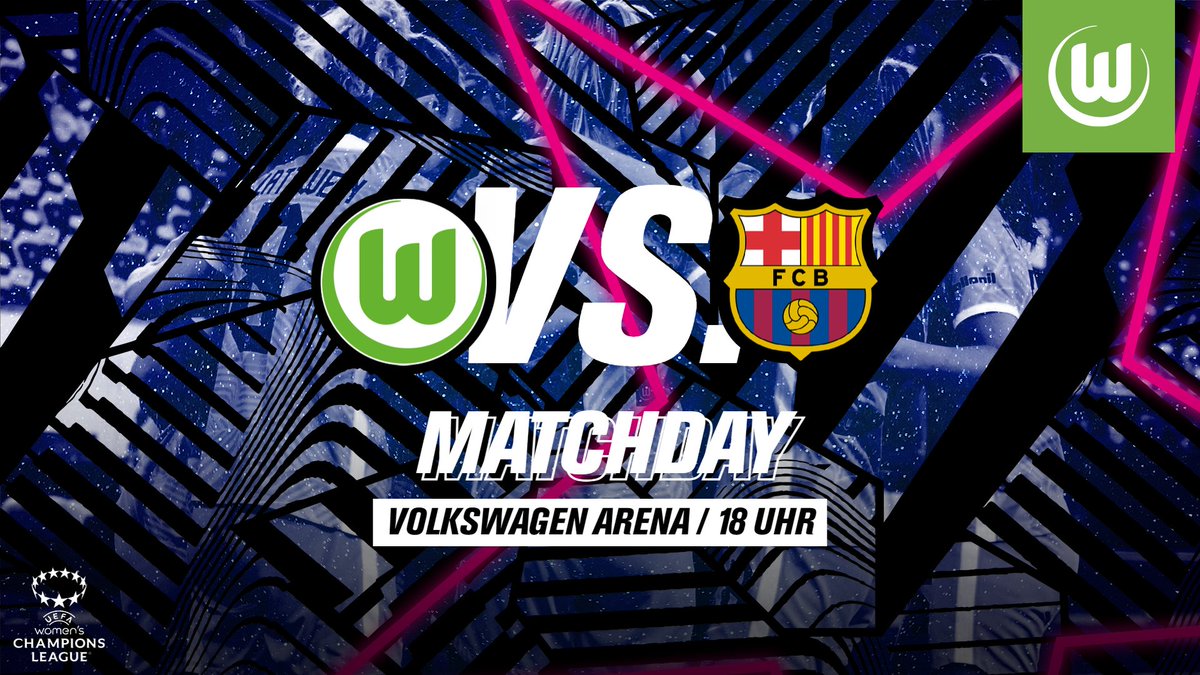 VfL_Frauen's tweet image. 👑 KÄMPFEN für FINALE 👑

🏟➡ vfl.ink/uBSFc
📺➡ @DAZNFootball und YouTube (vfl.ink/p7AZZ)

#WOBBAR #UWCL #VfLWolfsburg