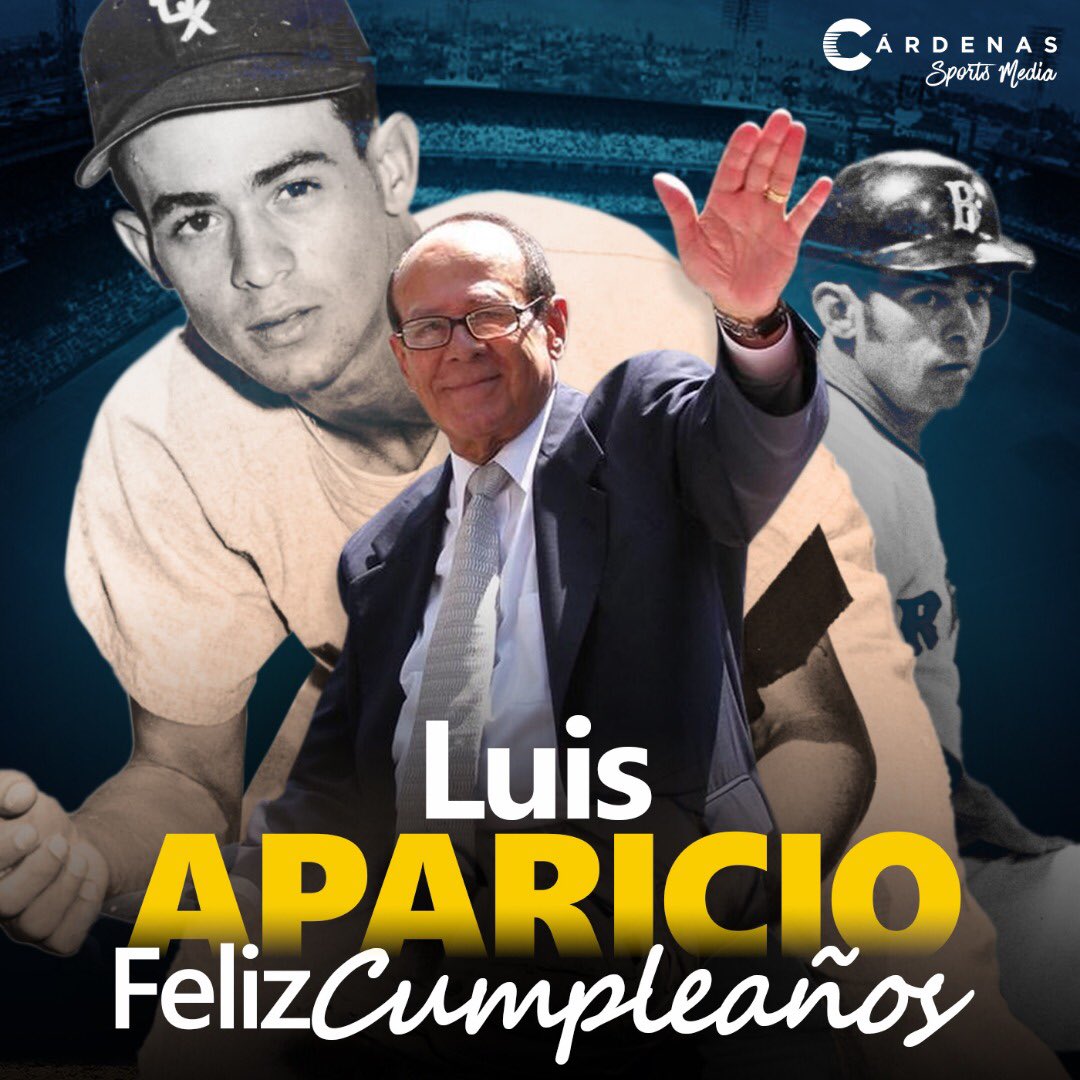 Son 88 años para el maestro del campocorto, el que le enseñó a los venezolanos que la excelencia es posible en este deporte. 

¡Feliz cumpleaños a nuestro único representante en el <a href="/baseballhall/">National Baseball Hall of Fame and Museum ⚾</a>, el gran <a href="/LAparicio11HOF/">Luis Aparicio M.</a>!