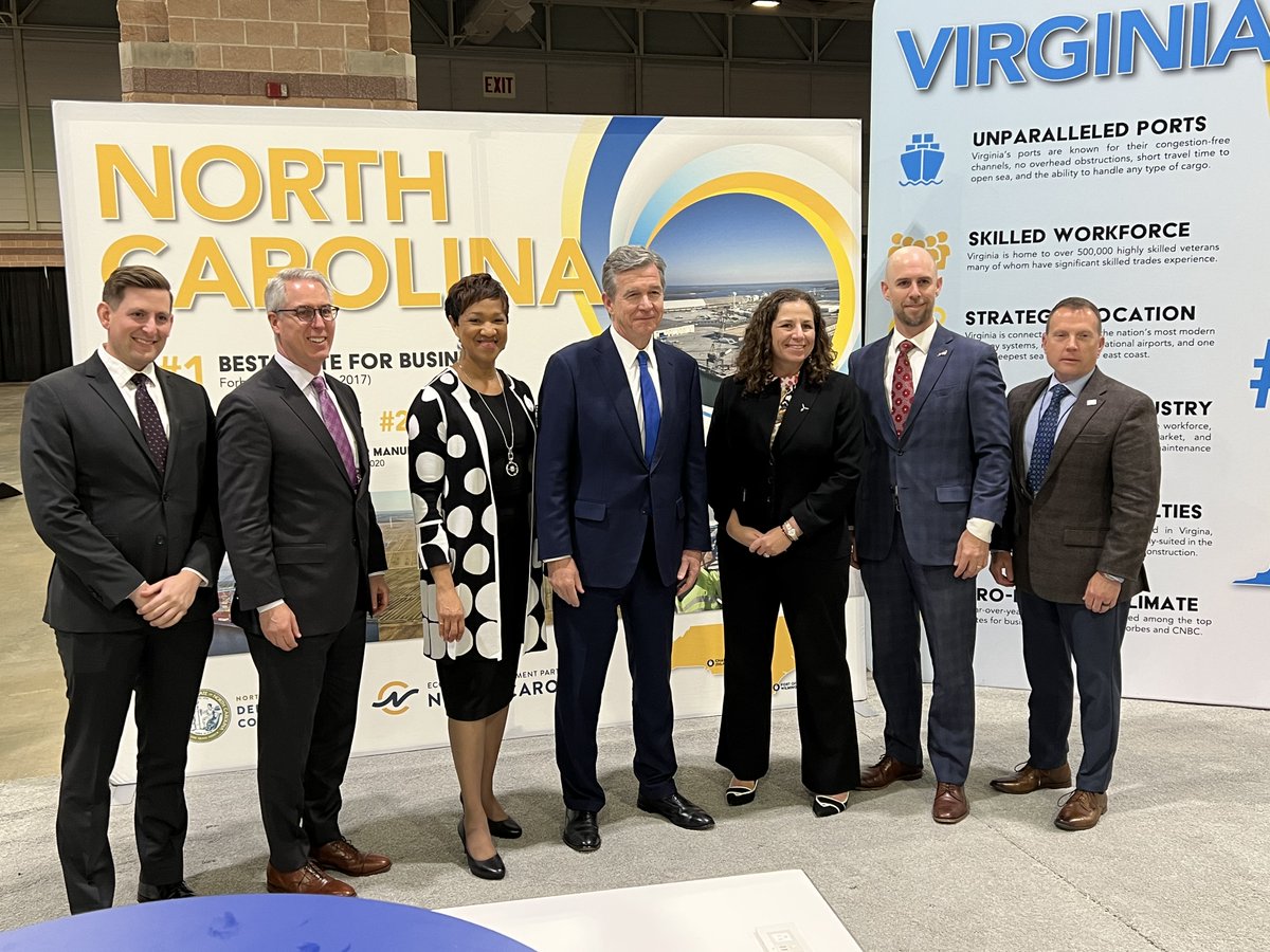 A great showing at the International #offshorewind  Partnering Forum by <a href="/NCCommerce/">N.C. Commerce</a>, including Chief of Staff, Marqueta Welton, Asst Secretary of Clean Energy Economic Development, Jennifer Mundt, and Sci, Tech &amp; Innovation Exec Director, John Hardin.

@offshorewindus  #2022IPF