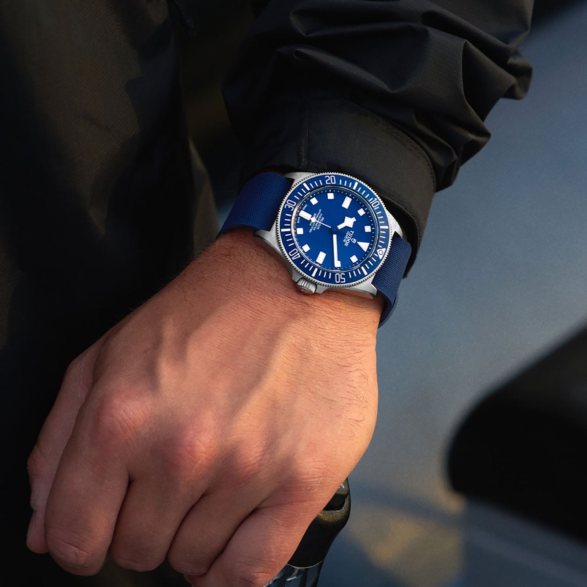 A magnificent example of a tool watch and symbol of adventure, the <a href="/Tudor_Watch/">Tudor Watch</a> Pelagos is one of the most complete traditional mechanical divers' watches available today.

The Tudor Pelagos. 42 mm titanium case, manufacture calibre. #TudorWatch #BornToDare #burrells