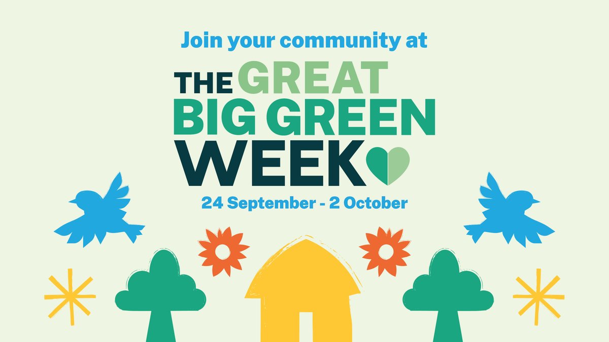 Join the wave of action sweeping across the nation this September and host an event in your community as part of the #GreatBigGreenWeek! From a litter pick to a climate coffee morning, whatever your idea, get involved today.
theclimatecoalition.org/great-big-gree…