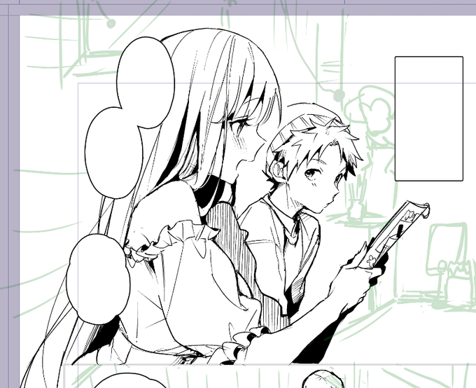 見たり、見られたり…🫣 