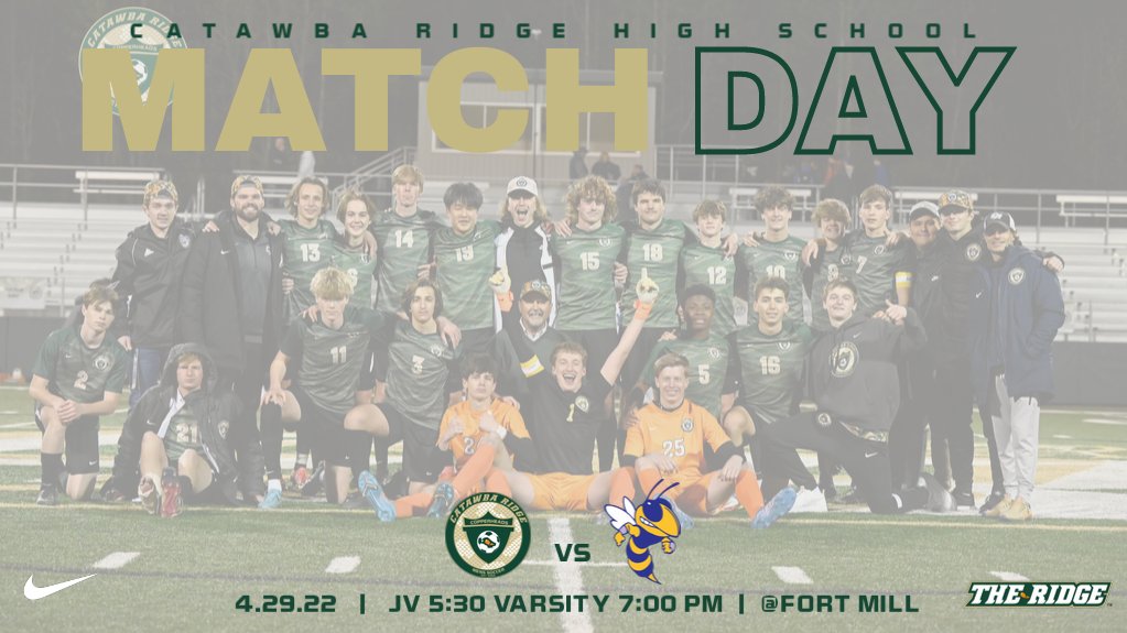 Catawba Ridge Men's Soccer (@crhs_menssoccer) on Twitter photo GAMEDAY
gofan.co/app/school/SC7...
......
Live Stream nfhsnetwork.com/schools/catawbβ¦...
......
<a href="/CRHS_DAAD/">CRHS Digital Art + Design aka DAAD</a>
<a href="/CatawbaRidge/">CatawbaRidge</a>
#BeTheWhy GAMEDAY
gofan.co/app/school/SC7...
......
Live Stream nfhsnetwork.com/schools/catawbβ¦...
......
<a href="/CRHS_DAAD/">CRHS Digital Art + Design aka DAAD</a>
<a href="/CatawbaRidge/">CatawbaRidge</a>
#BeTheWhy