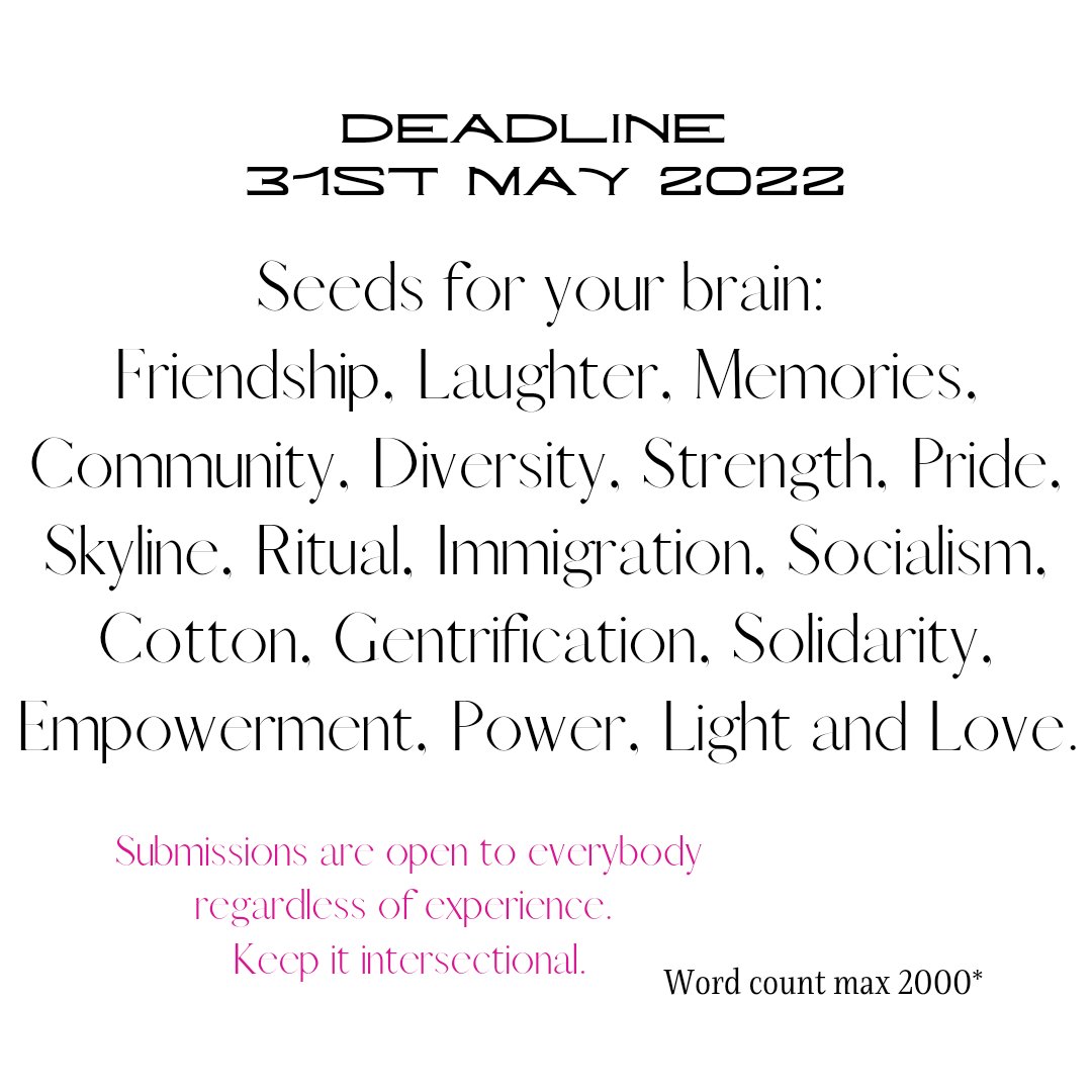 HartiganLouella's tweet photo. Seeking submissions for our next zine issue! https://t.co/77JtvptKK7