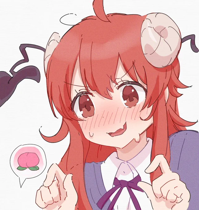 #今月描いた絵を晒そう
まちカドまぞくに狂う 