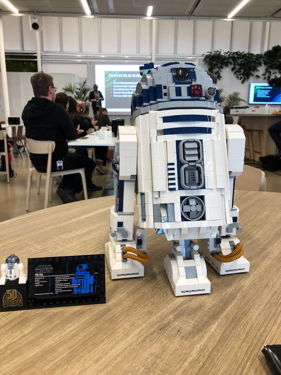 Limhamn's tweet image. If C3PO was built by Anakin, R2D2 was built by a handful of Massive employees. Legends.