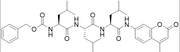 ruixibiotech's tweet image. z-#Leu-Leu-Leu-7-amido-4-#Methylcoumarin is a #fluorogenic #substrate for the #chymotrypsin-like activity of the 26S proteasome or 20S proteolytic core.#AMC(7-amino-4-methylcoumarin)is #released to quantify the #chymotrypsin-like activity.
ruixibiotech.com/pts/z-lll-amc