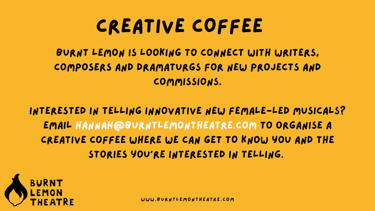 Fancy a creative coffee with Burnt Lemon? ☕️