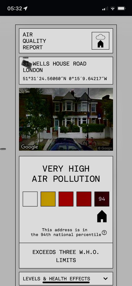 ⁦<a href="/HS2ltd/">HS2 Ltd</a>⁩ this is the quality of air your #OldOakCommon works with its killer dust &amp; emissions from 700 filthy lorries per day has given local community. ⁦<a href="/RupaHuq/">Rupa Huq MP</a>⁩ ⁦<a href="/SadiqKhan/">Sadiq Khan</a>⁩ ⁦<a href="/hammersmithandy/">Andy Slaughter</a>⁩ ⁦<a href="/lizpeaceCBE/">Liz Peace</a>⁩ ⁦