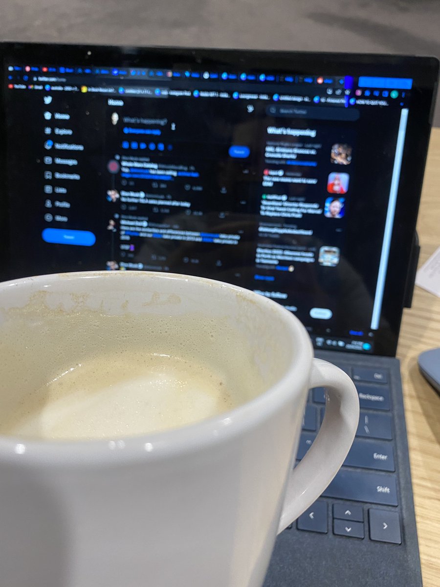 Nothing like a coffee for dinner
