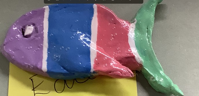 PixBrookA's tweet photo. 🎨 YEAR 6 ART 🎨
Blackman class had a great time painting their clay fish in Art this week. The designs were excellent and were in the style of Pablo Picasso. https://t.co/XO7rZqGA5K