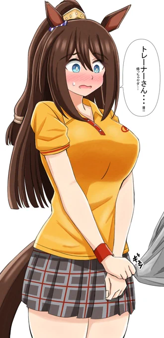 照れ顔多し
#今月描いた絵を晒そう #ウマ娘 