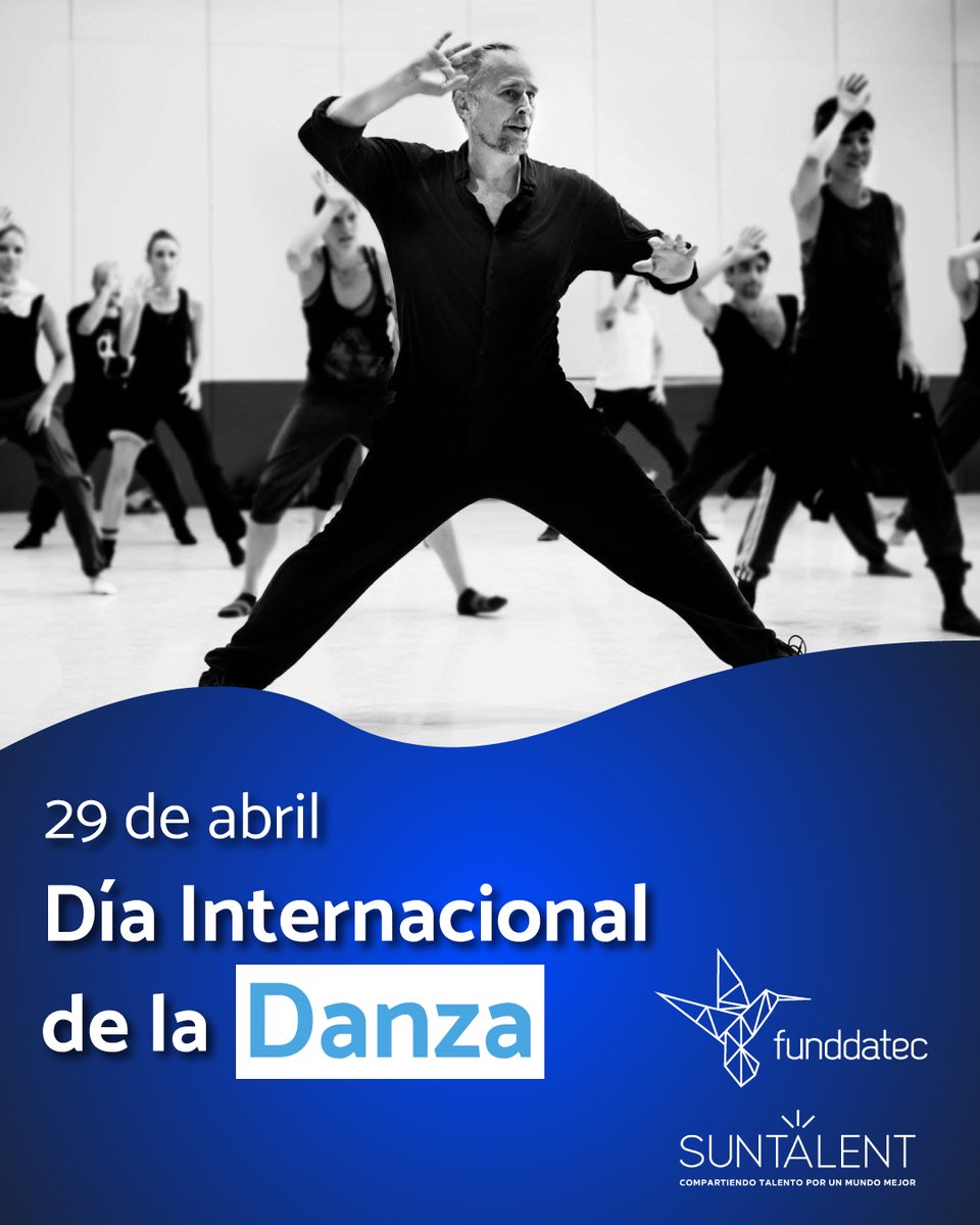 Funddateces's tweet photo. ➡️Hoy en el #DíaInternacionaldelaDanza recordamos que llevamos a cabo el proyecto #TakeOffDance fruto de nuestra alianza con el bailarín y coreógrafo Johan Inger para promover la #danza a través de nuestros valores de #inclusión y #sostenibilidad.
🌐https://t.co/SjLio3r9Um https://t.co/ndNt0ApfD4