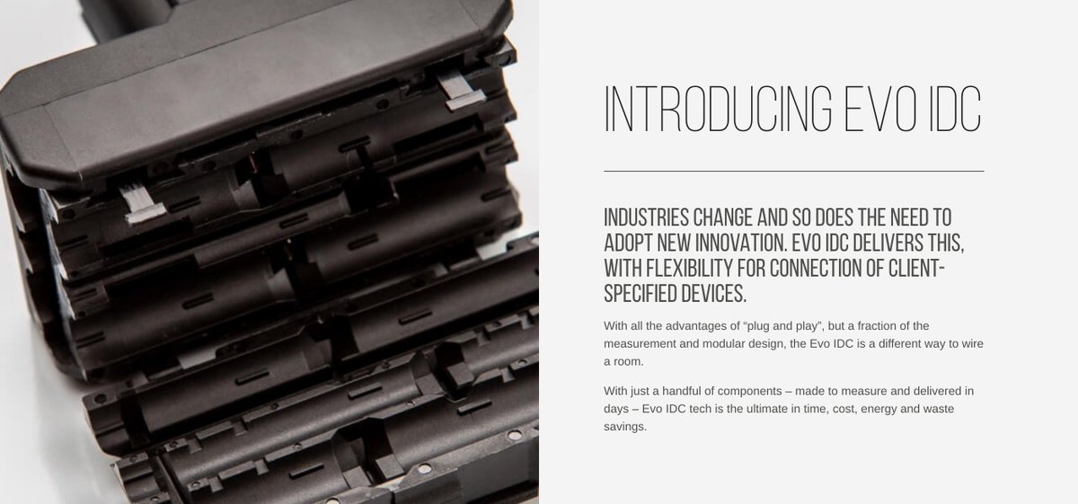 APEX IDC helps you make more of your manpower. 

Working practices in construction are changing.

Evo IDC allows a single tradesman to wire a room in minutes, improving productivity and slashing emissions. #ukconstruction

evoidc.apexwiringsolutions.co.uk