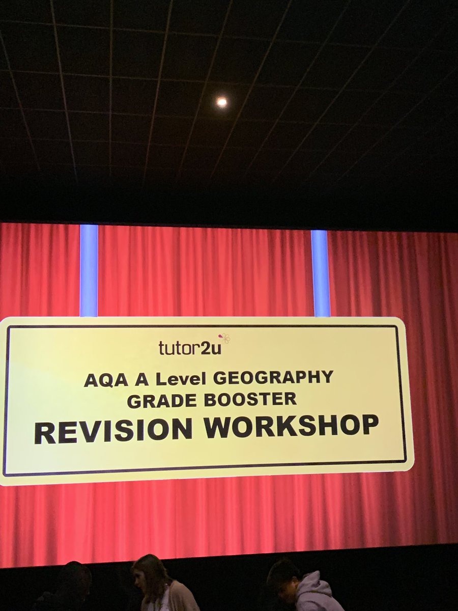 Ready and excited to start our <a href="/tutor2u/">tutor2u</a> grade booster workshop with all of our year 12 and 13 geography students 🌎 ✍️ 🧠 📖 #alevel #aqageography #revision