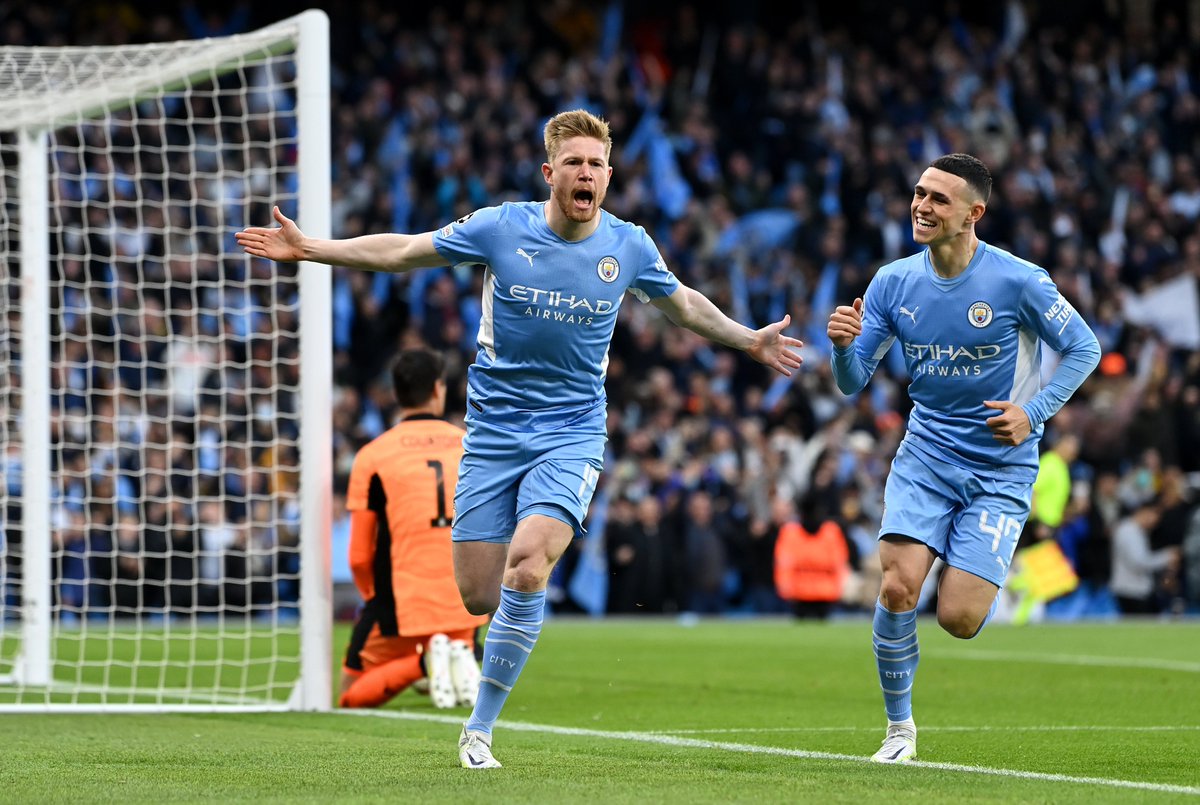 ChampionsLeague's tweet photo. These Champions League semi-finals = 🍿🍿🍿

Man City 4-3 Real Madrid (2022)
Liverpool 5-2 Roma (2018)
Ajax 5-2 Bayern (1995)

#UCL https://t.co/lmthaZFTuc