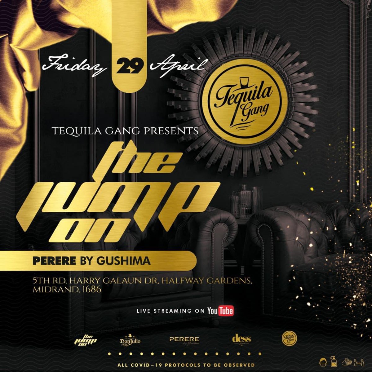 TheGeneralDekok's tweet image. G.A.N.G FridaYs Hosts "TheJumpOn" #DeepHouseNights 
29 April ‘22 @perere_by_gushima Midrand..
Subscription Link: youtube.com/c/TequilaGangSA || Follow / Like / Subscribe to @tequilagangsa (YouTube/Facebook/Twitter/Twitch)

#TequilaGangSA #TGSA #LetsPlayHouseMusic #ExpensiveMUSIC