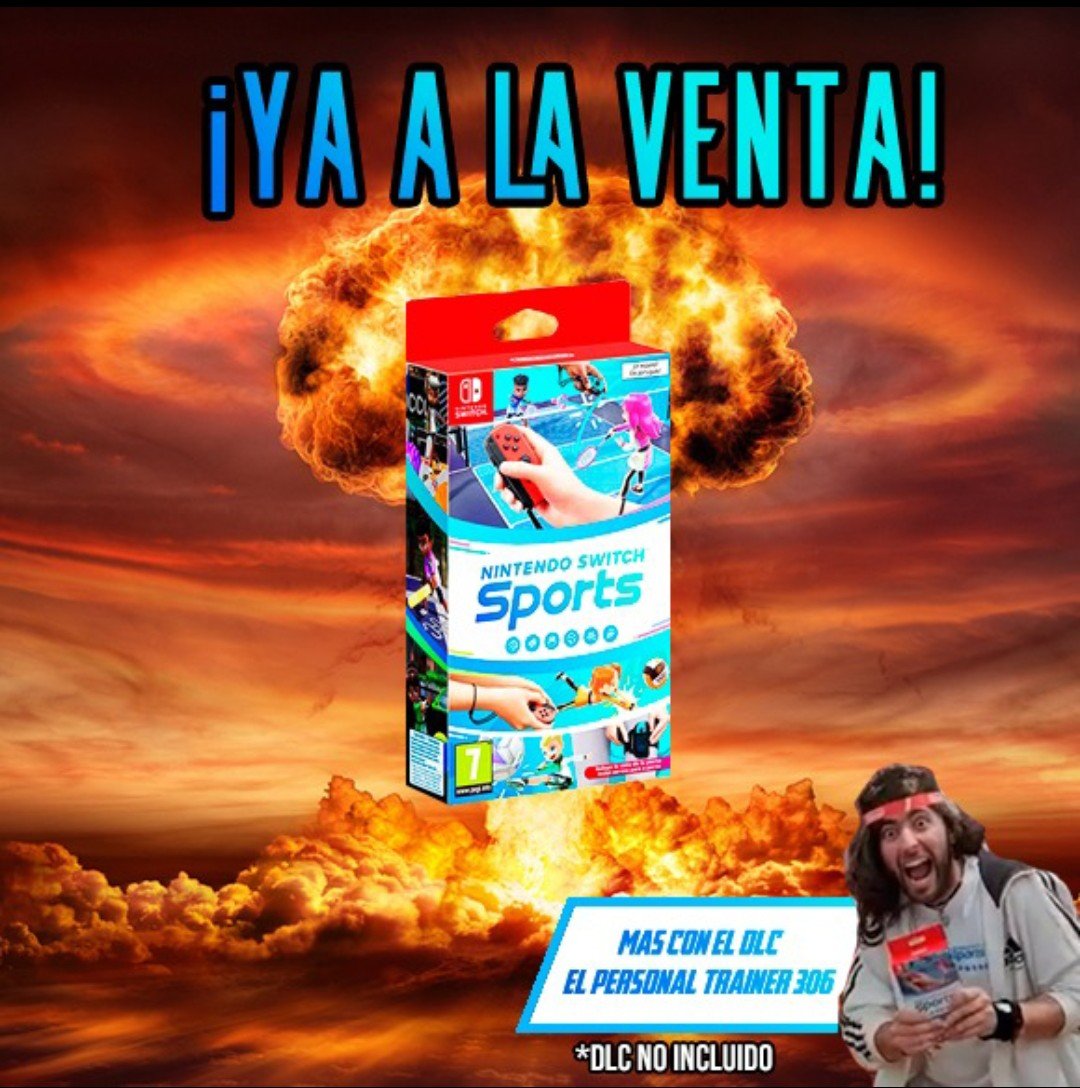 lau_rf91's tweet photo. ¿Eres de los que solo usa el chándal para sacar al perro o ir al súper? SE TE ACABARON LAS EXCUSAS CON @LlopisOrtigosa 🔥 @VideojuegosGAME @Nintenderos https://t.co/mgJ4p8VHvU