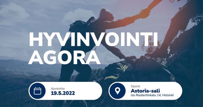 EVENT: 19 May 
HyvinvointiAgora 2022 - join Citizen Network Osk at our first WellbeingAgora in Helsinki 

https://t.co/jpoO9VT86V

#wellbeing #health #mentalhealth #peersupport https://t.co/AVPVamwdhL