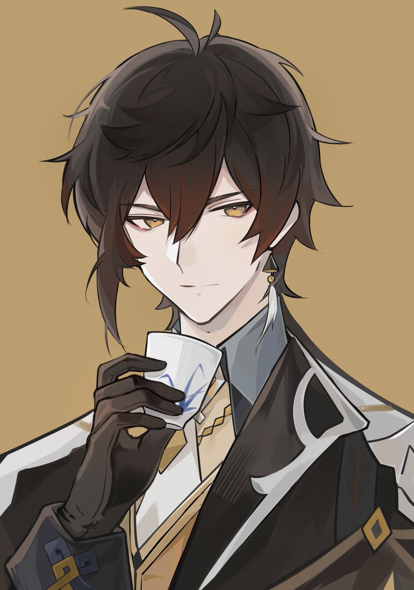 mooline1025's tweet photo. #GenshinImpact #genshinimpactfanart #Morax 是钟离大爷🫖 https://t.co/aJYseMniaj