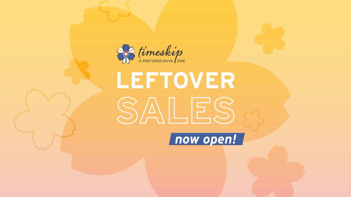 TimeskipZine's tweet photo. 🌸 LEFTOVER SALES: OPEN! 🌸

Quickly grab onto your final chance to purchase with us~ There are some exclusive items worth checking out 👀 Do remember that all items listed are instocks and will be sold while stocks last!

🛒 Shop: https://t.co/uj30lcIBcv https://t.co/rE8yC1oM6q