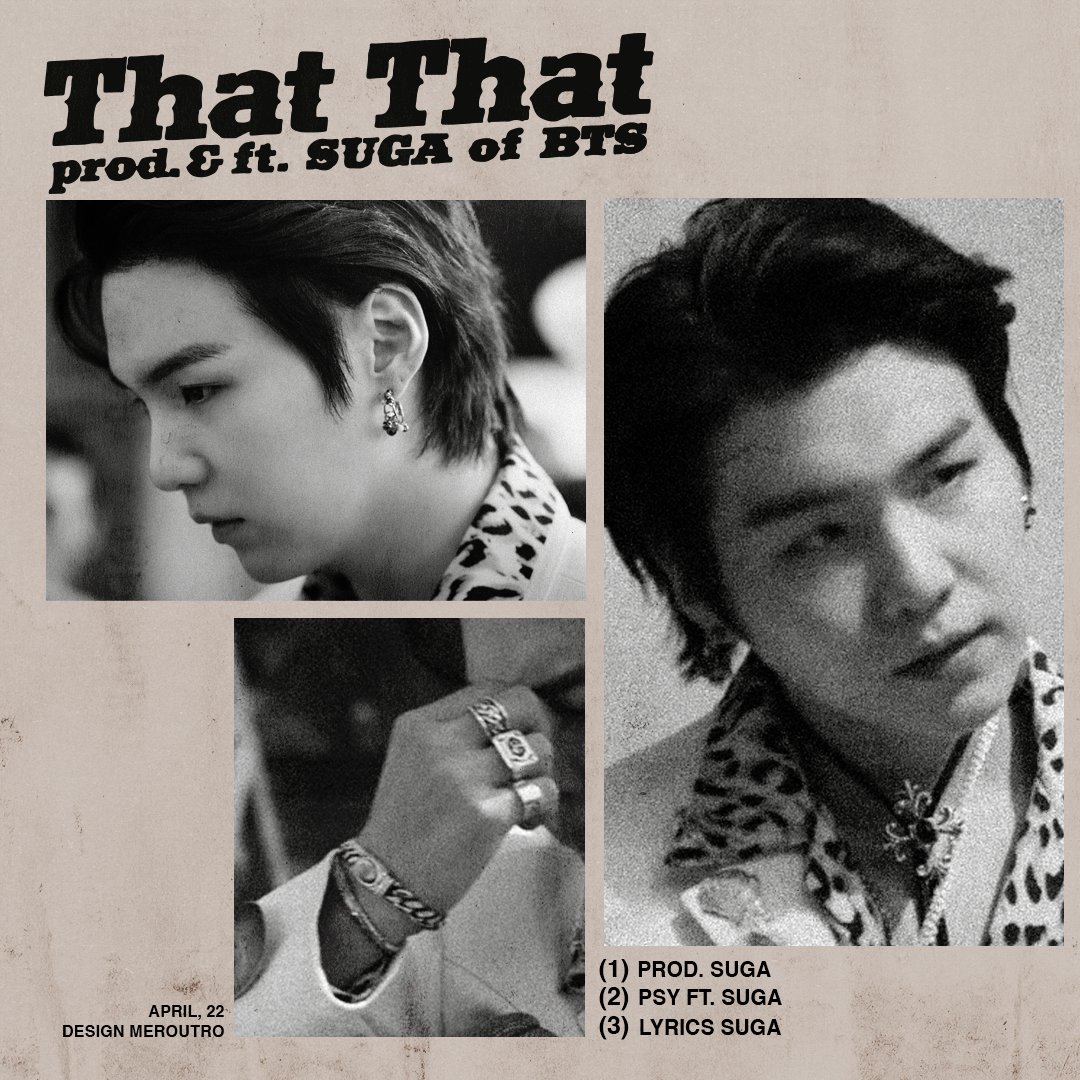 meroutro's tweet image. PSY ft. Suga