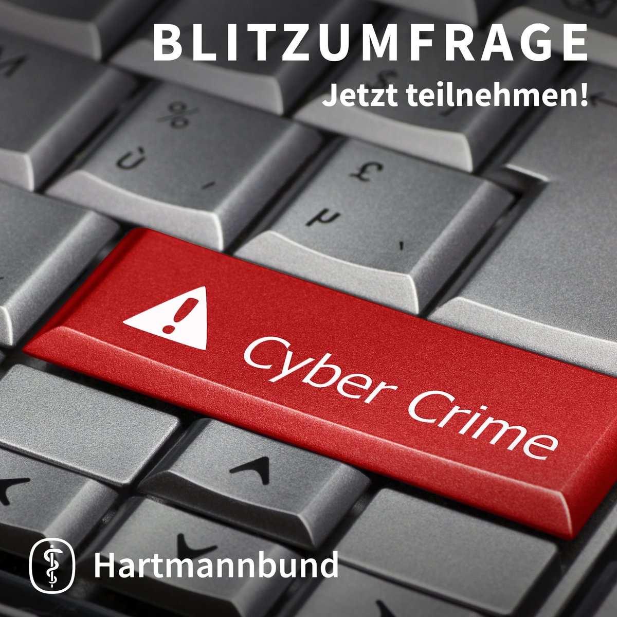 #Cyberkriminalität betrifft nicht nur große Wirtschaftsunternehmen oder Krankenhaus-Ketten. Hacker interessieren sich auch immer mehr für die „kleinen" Arztpraxen. Wir wollen wissen, wie Ihre Erfahrungen sind. 👩🏼‍💻 
Zur Blitzumfrage 👉umfrage.hartmannbund.de/index.php/3478…