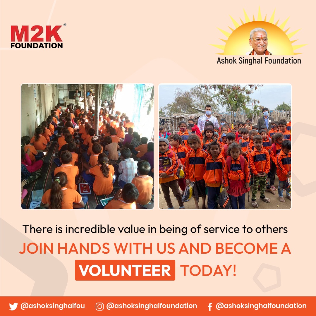 ashoksinghalfou's tweet image. “Kindness, like a boomerang, always returns.”

Join hands and Become Ashok Singhal Foundation Volunteer!
Visit: ashoksinghalfoundation.com/be-a-volunteer

#HelptoHeal #UnityForACause #unitystrength #beingunited #socialcause #changeinsociety #societalissues #bringchange #powerofchange
