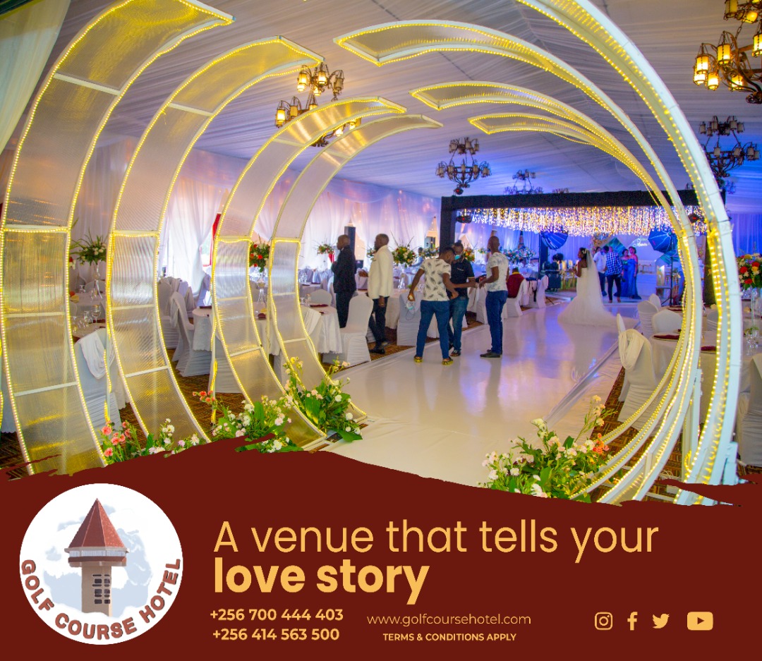 Golf course Hotel is your ideal place to tell your love story.
#Weddings #Golfcourse #Love #Celebrations #Kampala