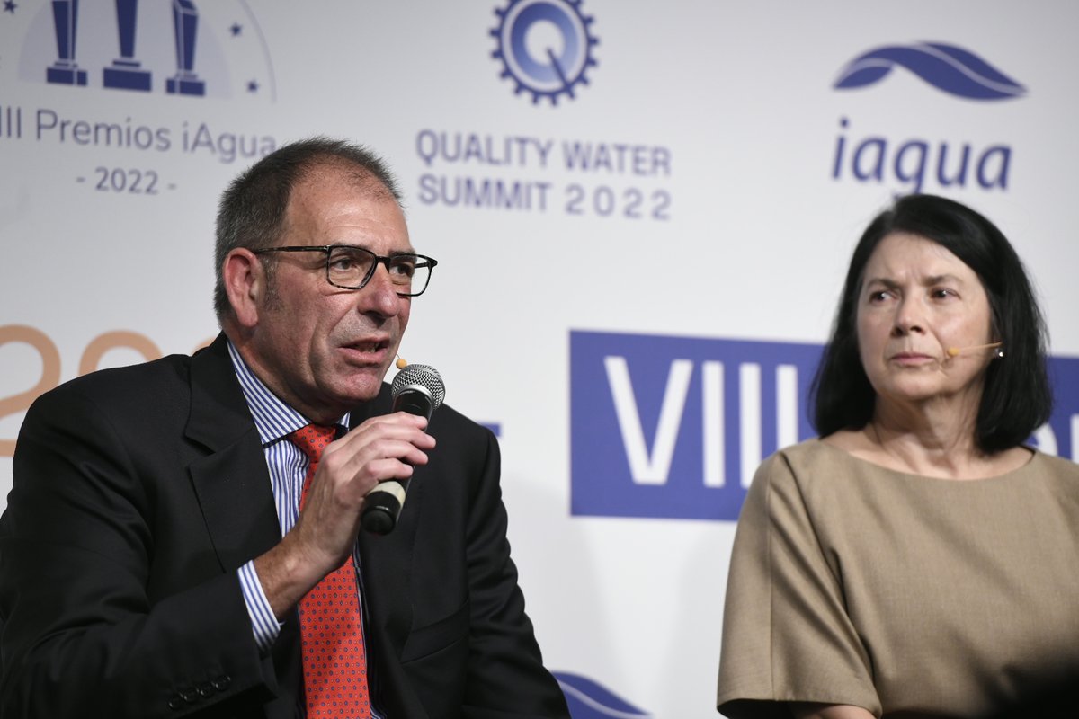 #QualityWaterSummit | Fernando Cortabitarte, director del Ciclo del Agua en <a href="/ACCIONA/">ACCIONA</a>: "Las participaciones público-privadas no han tenido el desarrollo que deberían haber tenido”.
