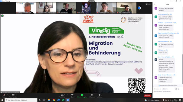 WirfuerVielfalt's tweet photo. Wunderbarer, gut besuchter Auftakt unserer Reihe ViNeDig - Vielfalt netzwerkt digital! u.a. mit @graffidi, 
@cantivit, dem Artisten des @zbkberlin, @arrivalaid,
@sowg_berlin2023, der @eis_app...

DANKE, auch an die @D_S_E_E

‼️ nächste ViNeDig-Termine: https://t.co/GPzoI1Cl9F https://t.co/AyQcBpRBFc