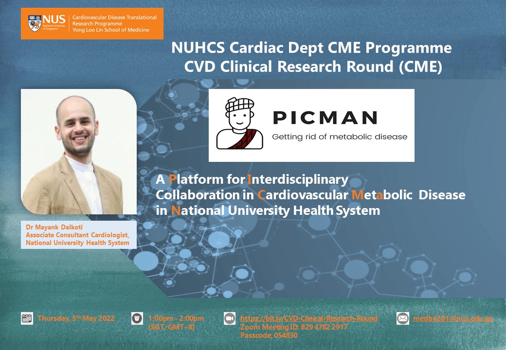 NUS CVD Programme (@cvdnus) on Twitter photo <a href="/CvdNus/">NUS CVD Programme</a> <a href="/NUSMedicine/">Yong Loo Lin School of Medicine</a> <a href="/NUSingapore/">NUS</a> <a href="/rsyf2/">Roger Foo</a> <a href="/TheFooLab/">Foo Lab</a> #NUHCS #NUSMedicine #research #science #Cardiovascular
You are invited to a Zoom meeting.
5 May 2022, Thu, 1pm–2pm (SGT, GMT+8)
Join Zoom: bit.ly/CVD-Clinical-R…
Meeting ID: 829 4782 2917
Passcode: 054830 <a href="/CvdNus/">NUS CVD Programme</a> <a href="/NUSMedicine/">Yong Loo Lin School of Medicine</a> <a href="/NUSingapore/">NUS</a> <a href="/rsyf2/">Roger Foo</a> <a href="/TheFooLab/">Foo Lab</a> #NUHCS #NUSMedicine #research #science #Cardiovascular
You are invited to a Zoom meeting.
5 May 2022, Thu, 1pm–2pm (SGT, GMT+8)
Join Zoom: bit.ly/CVD-Clinical-R…
Meeting ID: 829 4782 2917
Passcode: 054830