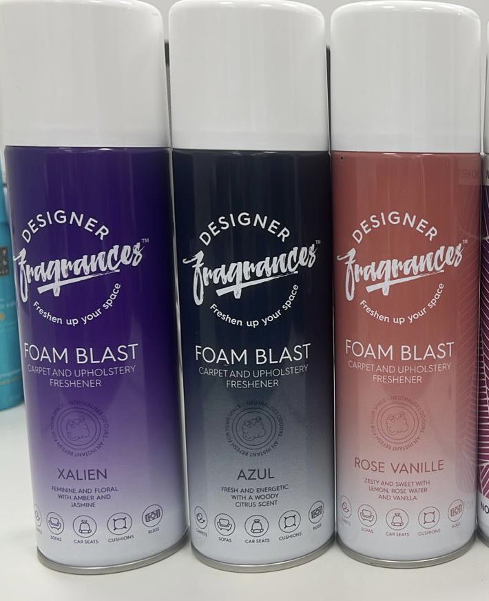 paul66booth's tweet photo. These guys are great… just launched this week in Home Bargains stores exclusive…
Another winner from the lovely team at “Designer Fragrances”… carpet and upholstery foam… https://t.co/da4kZdKfcE