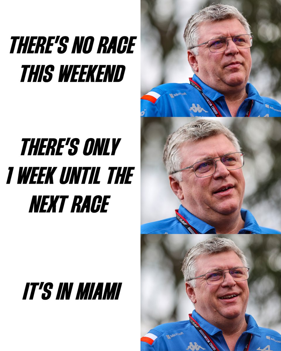Counting down the days until we hit the track in Miami 🙌

#MiamiGP