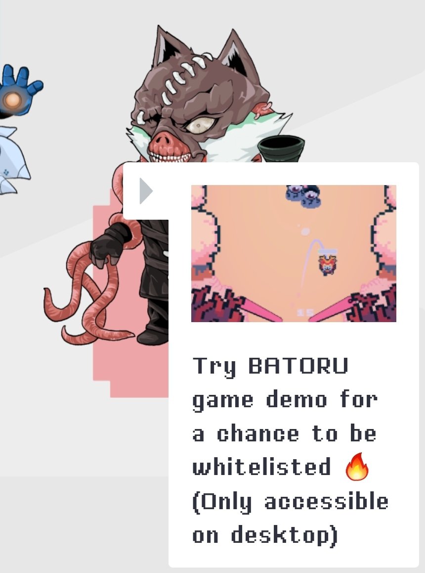 Playing game to be whitelisted ??
Game demo will be available soon 👀 👀

!GROWL

#NFTs #NFTCommunity