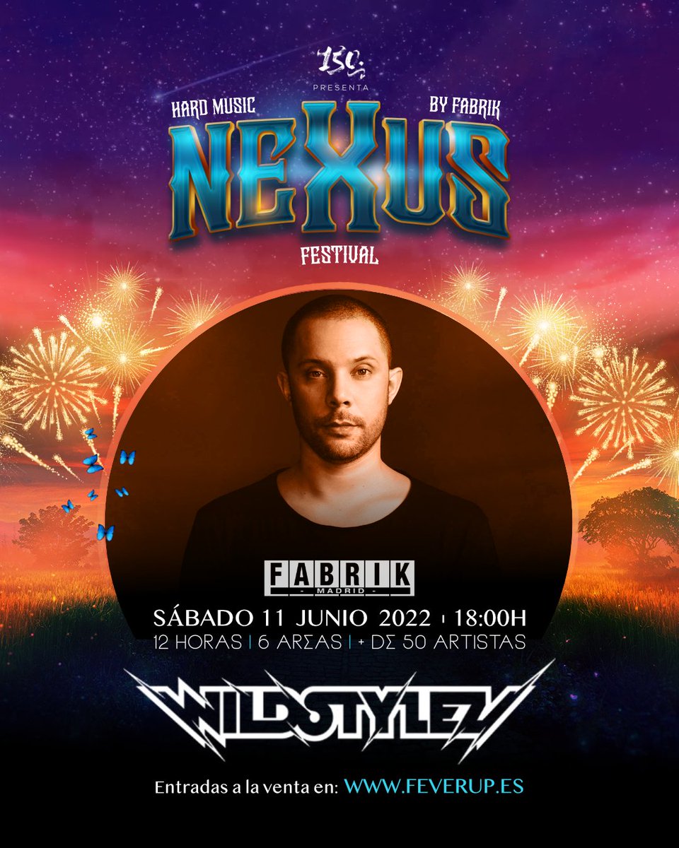 🚧 <a href="/wildstylez/">Wildstylez</a> estará en Nexus Festival

👉 Entradas a la venta: feverup.com/m/113094