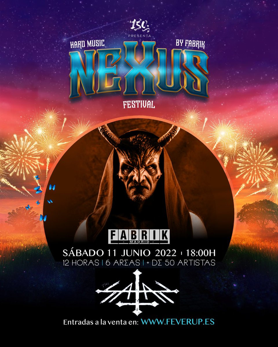 🚧 The Satan estará en Nexus Festival

👉 Entradas a la venta: feverup.com/m/113094