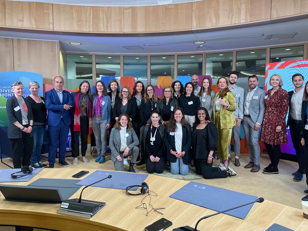 We are sharing, learning and connecting #diversitycharters #unionofequality #Eudiversitymonth