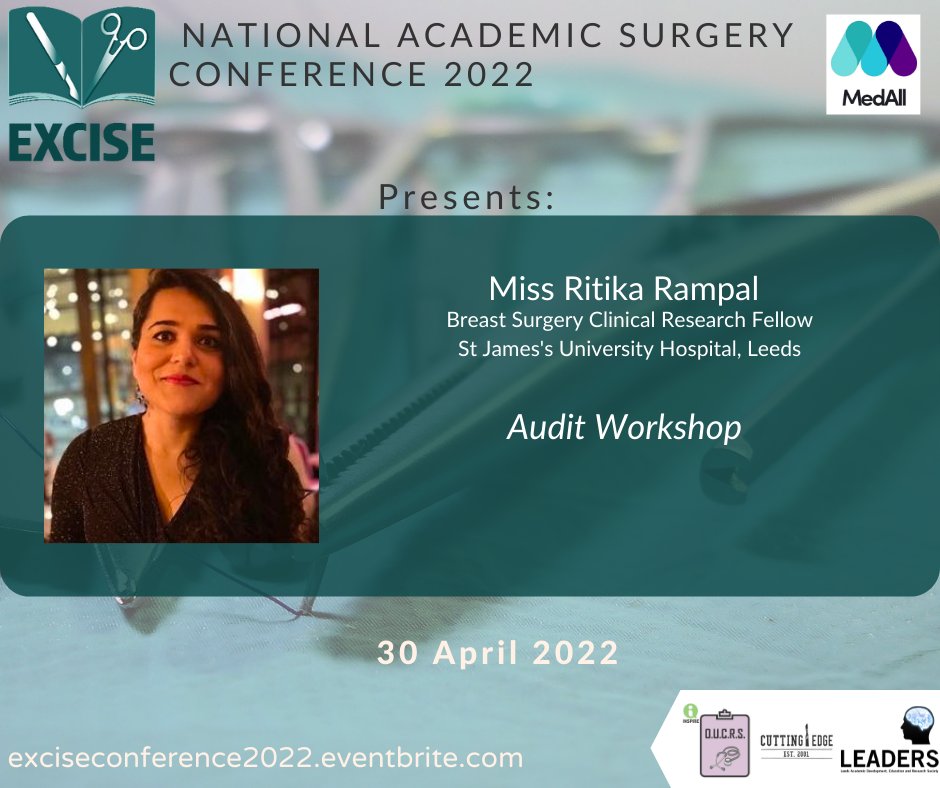 Check out who will be joining us tomorrow morning - Mr Adrian Kendal, Prof Shervanthi Homer, <a href="/OrthopodVun/">James Vun</a>, and Miss Ritika Rampal!

You still have time to get your tickets, virtual conference means it's easily accessible to all