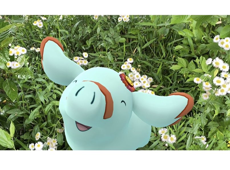 blomkvist981's tweet photo. 好き🐽
.
#PokemonGO #gosnaps 
#ShinyARSaturday #ゴマゾウ
#ARofTheDay #NianticAR https://t.co/Y23iMLa88z