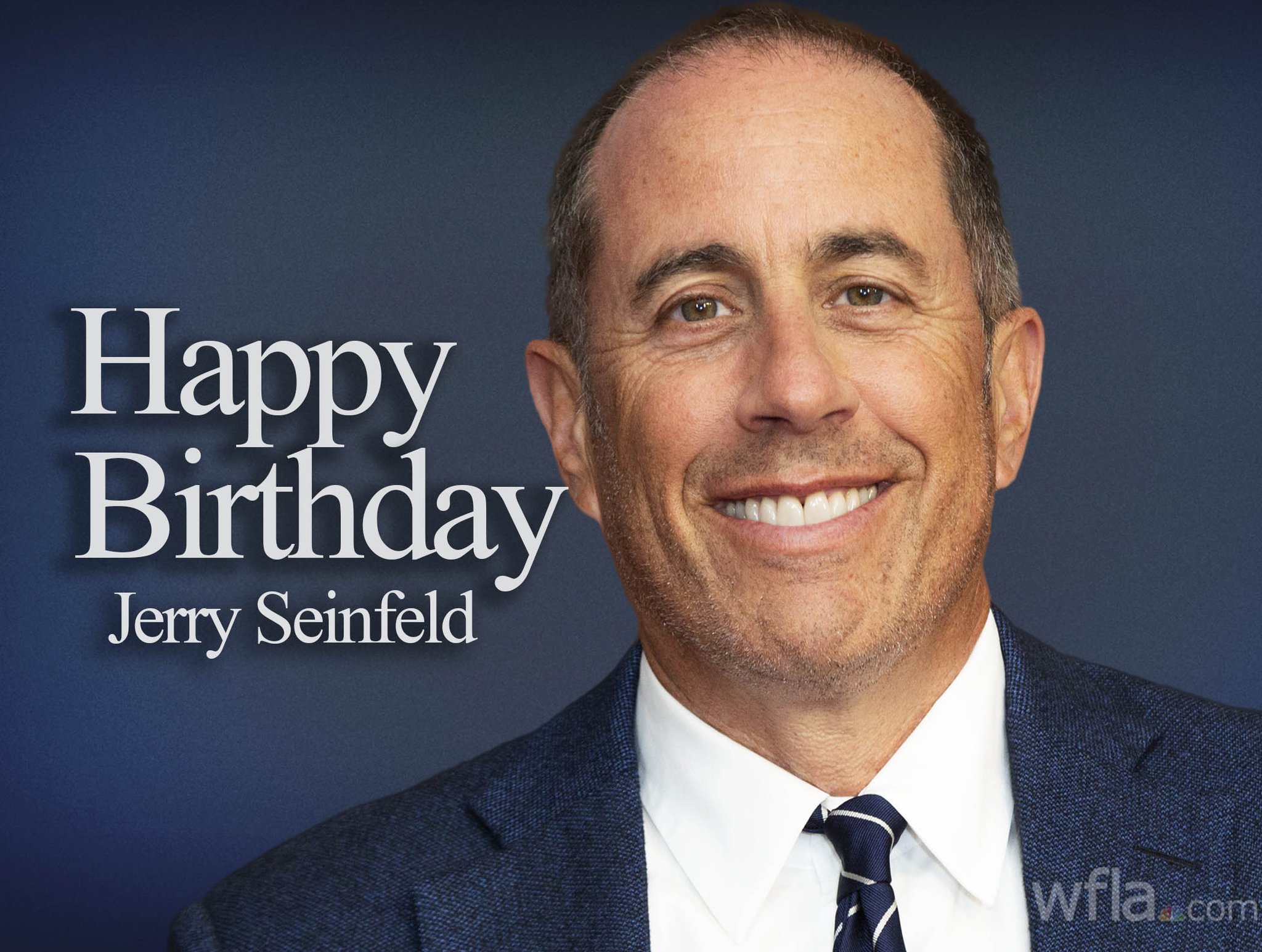 Join us in wishing a happy 68th birthday to comedian Jerry Seinfeld!  