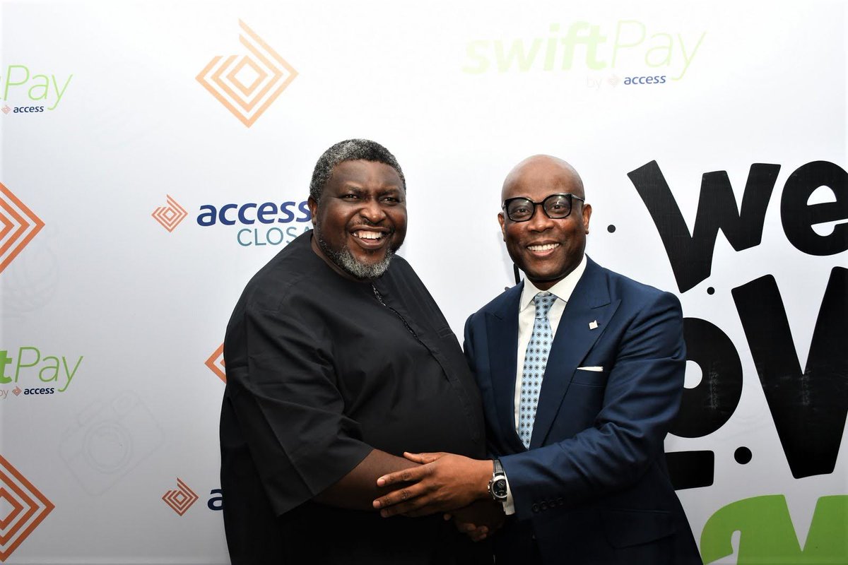 It was a pleasure chatting with <a href="/HerbertOWigwe/">Herbert Wigwe, C.F.R</a>, the GMD of Access Bank, earlier this week. #OurTruth #RaiseTheBar #Etiosa.