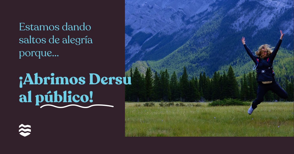 Estamos de los nervios y felices a partes iguales😅
Después de meses trabajando en la App, ha llegado el momento de abrirla al público.
Sea cual sea tu nivel, prepara la mochila y las botas, D̲E̲S̲C̲Á̲R̲G̲A̲T̲E̲ ̲L̲A̲ ̲A̲P̲P̲  y disfruta de la montaña👉dersu.uz💚⛰