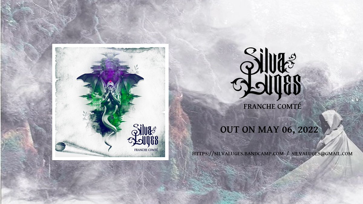 SilvaLuges's tweet photo. New album, untitled Franche Comté, will be released on May the 06th! Stay tuned. #comingsoon #newmusic #franchecomté #bourgognefranchecomté #France #Rock l #musik #music #musica #musique #metalunderground #metal #blackmetal #deathmetal #newalbum #NewRecord #newmusic #ToBeReleased https://t.co/jUEKWExmTj