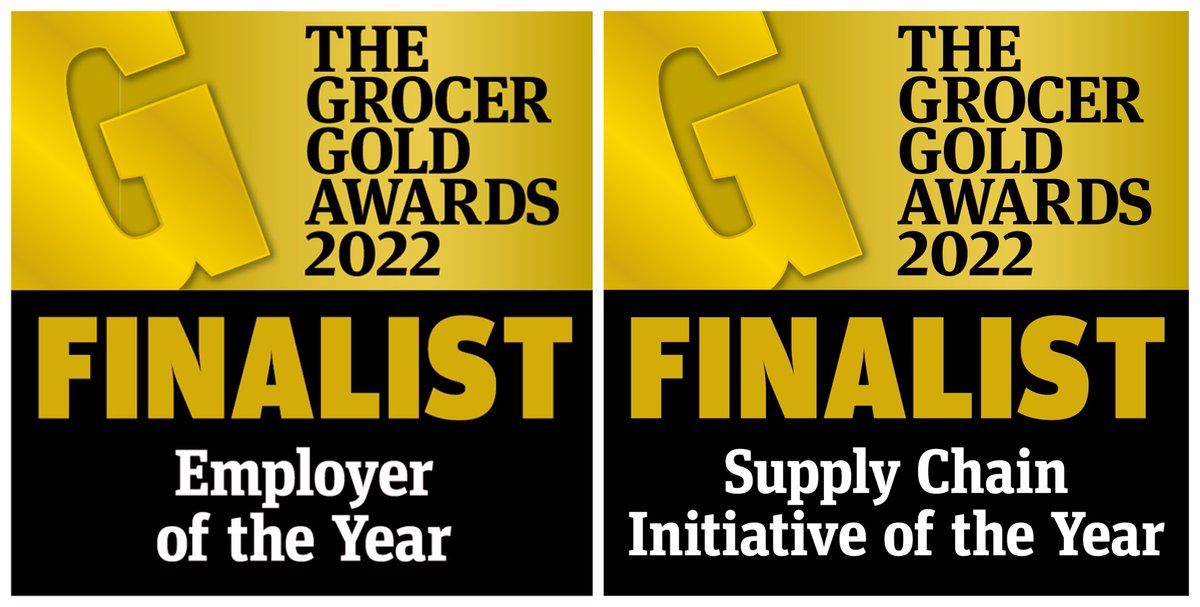 Huge congratulations to our colleagues who make the magic happen. Being a finalist in 2 strong categories #employeroftheyear and #supplychaininitiative in partnership with @Tesco is down to you👏👏 #Future26 #proudofyouall #strongerpeoplestrongerplanet @TheGrocer https://t.co/pabQ1MtILy