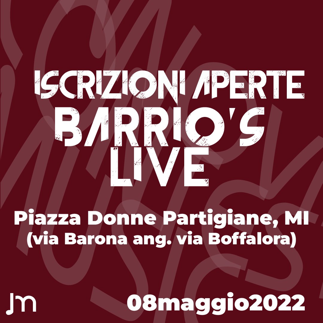 Ultimo appuntamento con le audizioni di InnovaMusic Contest! Ci vediamo al Barrio's Live di Milano domenica 8 maggio 🗓

#goodguysproject
instagram.com/p/Cc7mEErq5E9/